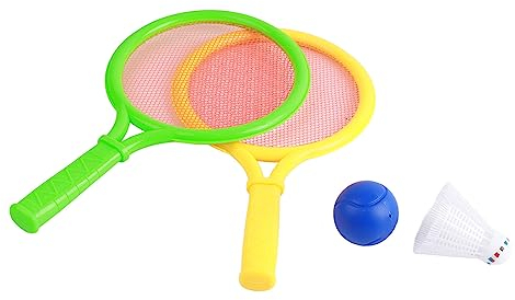 Baby-Tennisschläger-Set, Badminton-Tennisschläger, Outdoor-/Indoor-Baby-Kinder, Pädagogisches Sportspiel, Geschenke, Spielzeug-Set