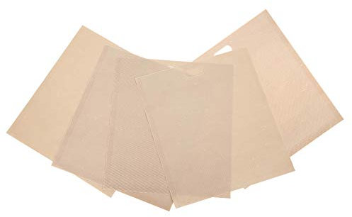 Nikou Lot de 5 sacs à pain réutilisables, résistants à la chaleur, anti-adhésifs, pour sandwichs et pizzas, accords de cuisson, parfaits pour chauffer et griller facilement