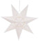 BESPORTBLE Papierstern Lampenschirm Papier Weihnachtsstern Adventsstern 45cm Aushöhlen Faltsterne Weiß Hochzeit Geburtstag Weihnachten Festival Party Dekoration Weihnachtsanhänger