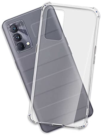 mtb more energy® Coque souple Armor compatible avec Realme GT Master Edition (6,43''), coins renforcés, protection de l'appareil photo, TPU 1,5 mm