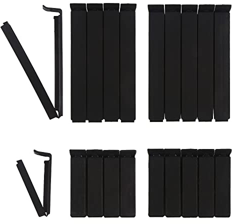 DIYASY Food Bag Clips,30 Pack Plastic Snack Sealing Clip for Food Storage & Packages