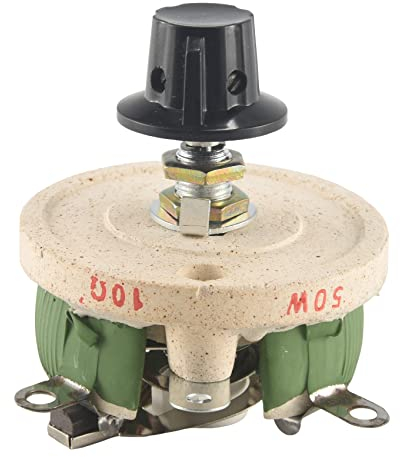 50W 10 Ohm Keramik Potentiometer Variable Taper Pot Widerstand Rheostat