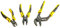 Stanley 3 Piece DynaGrip Plier Set - XMS22PLIER3
