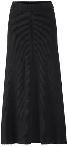 hessnatur Strickrock Midi Regular Damen aus Reiner Bio-Baumwolle | nachhaltig und fair hergestellt (Fair Wear Foundation)