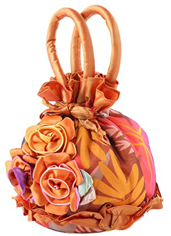 LALADEFIEE 1Pieza Bolso de Noche de Encaje para Mujer con Diseño de Bolsa Tote y Clutch para Vacaciones y Ocasiones Especiales