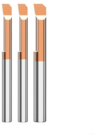 Fraise à aléser en carbure de tungstène à bord unique - Barre d'usinage en métal - Petit diamètre - Outil de traitement du trou intérieur - Design anti-vibration - Finition haute finition