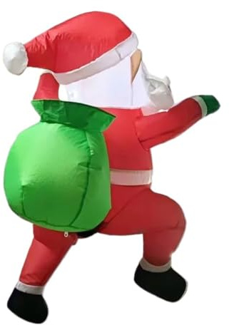 Hombre de Jengibre Inflable de 240 cm for decoración navideña de Exterior(210cm Gnomes,UK)