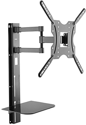 Maclean MC-772 Wandhalterung mit Ablage 32-55 400x400 VESA LCD LED Plasma TV Halterung