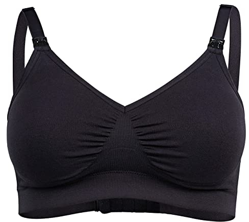 Medela Comfy Schwangerschafts- und Still-BH ohne Bügel für Schwangerschaft und Stillzeit mit elastischem Band und atmungsaktivem Stoff für ganztägigen Komfort