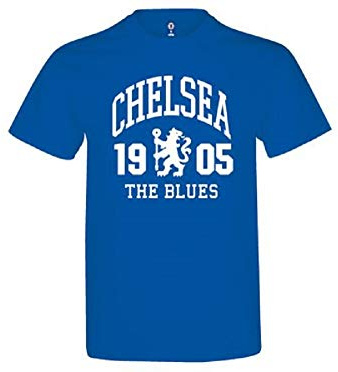 Chelsea T-shirt kungsblå undertröja för vuxna, Kungsblå, XL