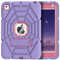 Grifobes iPad Mini 5 Case,iPad Mini 4 Case for Kids,Shockproof Rugged Cover with Stand for iPad Mini 5th/4th Generation 7.9 inch (Purple+Pink)