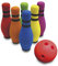 Tachan 747T00517 Bowling-und Ball-Set, bunt
