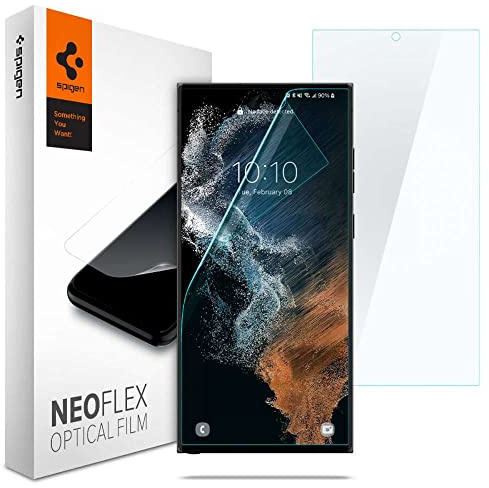 Spigen 2 Pack NeoFlex Screen Protector Film for Samsung Galaxy S22 Ultra