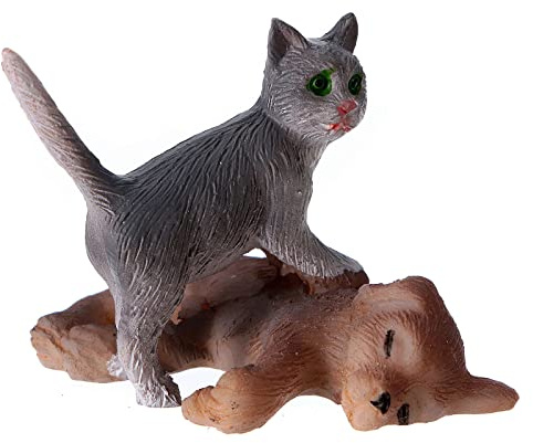Holyart Cane e Gatto per presepe da 11 cm