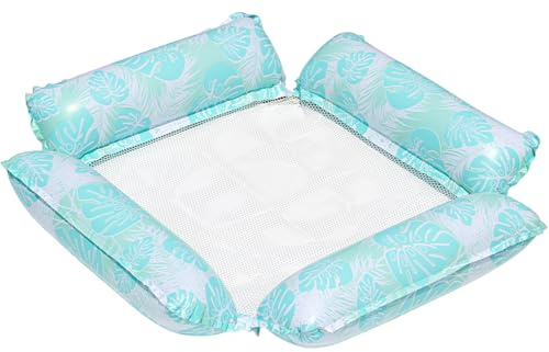 Inflatable Pool Floats Hammock, Pool Inflatables, Water Floating Chair for Adults, Water Hammock for Armchair Mattresses Seat Floating Mattress