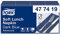 Tork 477419 Soft Lunchservietten Dunkelblau 1/8 Falz / 3-lagige, vorgefaltete Servietten für kleine Gerichte und Snacks / Advanced Qualität / 10 x 150 (1500) Papierservietten / 32,6 x 33 cm (B x L)