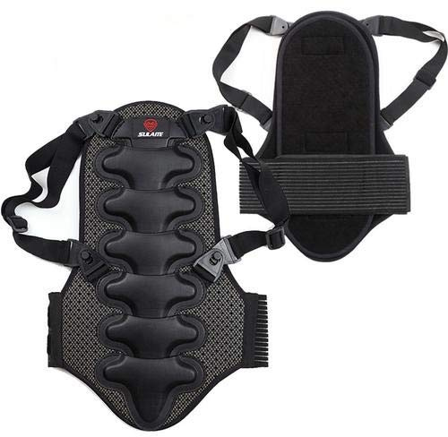 Prom-Near paraschiena Sci Protezione paraschiena per Moto, Sci, Snowboard, Nero, L