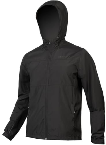 Endura Hummvee Windshell Fahrradjacken für Herren, Black, XXL