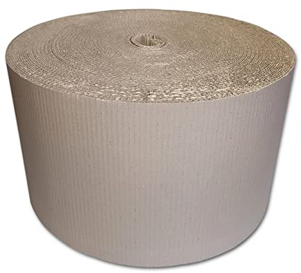 verpacking Rouleau de carton ondulé en forme de C, 30 cm de large x 70 m de long, matériau d'emballage en carton ondulé sur rouleau