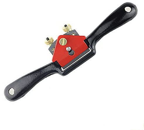 DUANGYMM pialla per Lavorazione del Legno, Pialla a Mano da 9/215 mm, pialla a Vite for Legno, con Lama di Ricambio for pialla for Falegname, Utensili manuali for la Lavorazione del Legno(Red)