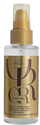 Wella Professionals Oil Reflections Olio per capelli illuminante levigante - Efficace anticrespo capelli professionale per capelli trattati 100 ml
