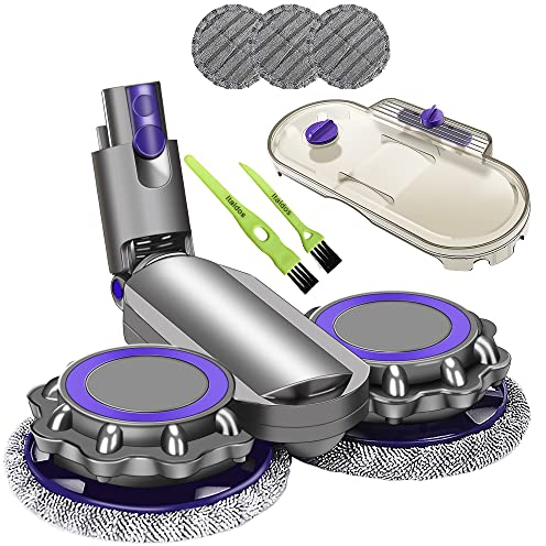 Italdos Motorisierte Bodenbürste kompatibel für Dyson Digital Slim Fluffy V12 Slim Staubsauger Lava Polieren inklusive Mikrofasertuch - nicht kompatibel mit Standardversion