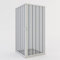 Idralite Cabina de ducha plegable de PVC 80 x 80 cm H 185 mod. Aster con apertura central