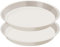 Milifox Untersetzer Blumentopf 26cm Rund,Dauerhafter Kunststoff Pflanzen Untersetzer für Blumentöpfe,Kunststoff Blumenuntersetzer für Innen- und Außenpflanzen,Schutz von Fußböden(2 Pcs)