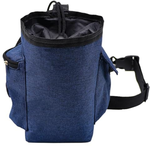 Escalade Magnesia Bag, Magnesia Bag för klättring | Sportmagnesia med justerbart bälte och dragkedja | Denna magnesiaväska är ett måste för passionerade klättrare
