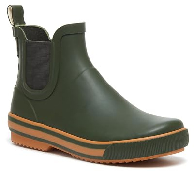 Rocket Dog Women's RAINBOW Rain Boot, Green, 8 M US