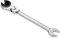 Chiave a cricchetto per tubi Flex-Head da 19 mm, a doppia estremità aperta, per chiave a cricchetto e utensili manuali