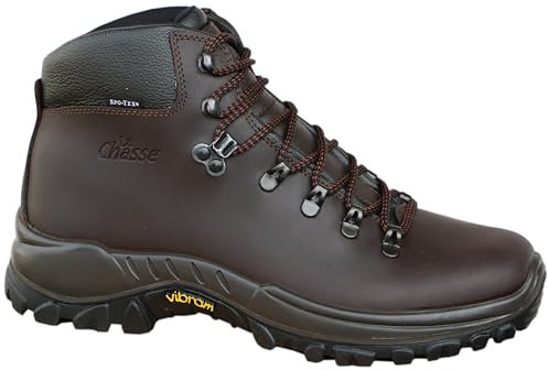La Chasse® strapazierfähiger Trekkingstiefel Arosa Jagdstiefel Herren aus Rindsleder wasserdicht & atmungsaktiv Berg- & Wanderschuh mit Spotex®-Membrane von Oefele Jagd & Outdoor (braun, 47)
