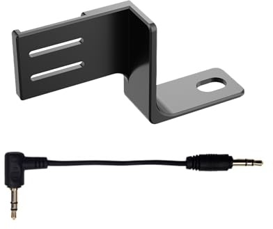 JOYSOG Adattatore per microfono, accessori per Insta360 X4, action camera