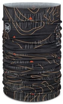 BUFF®| Schlauchschal CoolNet UV® Junge Mädchen Flexibel, UPF50-Schutz, leicht, dehnbar, recyceltes Material, Sport, Sommer, Einheitsgröße, Gris Fonce