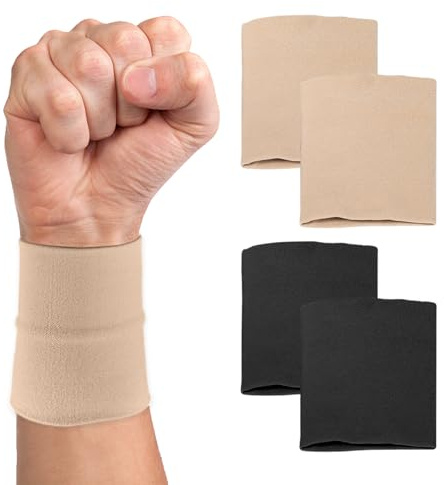 2 Pares De Muñequeras Deportivas Protectoras Para Articulaciones De Muñeca Mangas Antiesguince Equipo De Protección Deportiva Unisex