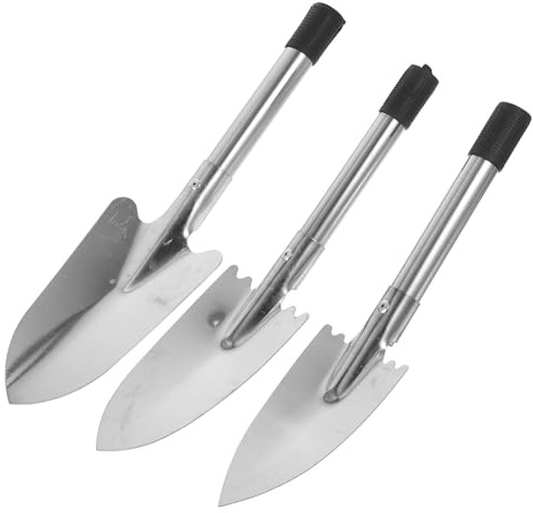 Yardwe Pala Da Giardino in Acciaio Inox 11 Pollici Strumento Manuale Per Orto Piccolo Scavo E Rimozione Radici Con Impugnatura Ergonomica Per Giardinaggio in Spazi Stretti