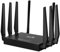 Kissmii Enrutador WiFi de Industrial 5G, 1200Mbps, 5G CPE, Módem de Desbloqueo de 8 Antenas Desmontable, Red de Banda Portátil, Enchufe WAN de la UE