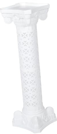 PRETYZOOM Retro Style Roman Column Plant Urn Wedding Decor Easy Assembly Garden Pathway Flower Pot