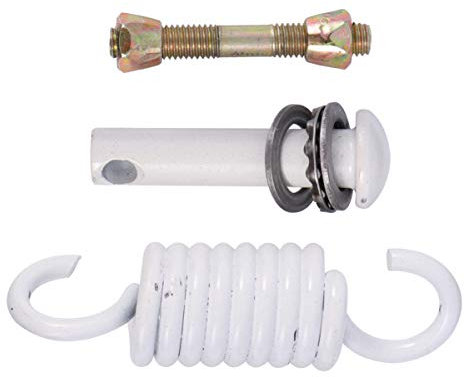 Kit per Appendere sedie a Dondolo per Amaca, Kit di Ganci a Molla e bulloni per Appendere sedie a, Altalena, Altalena Portico, Sacchi da Boxe – Bianco