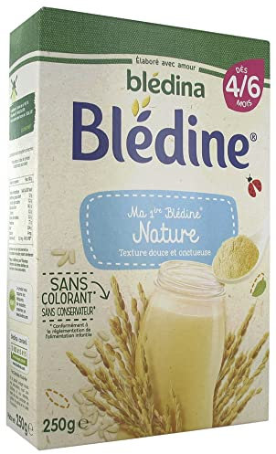 Blédina Ma 1ère Blédine Nature dès 4/6 Mois 250 g