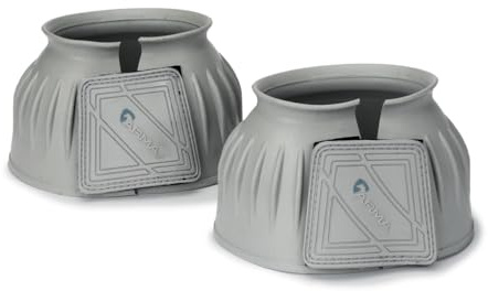 Shires Protection de jambe équestre pour chevaux Poney gris