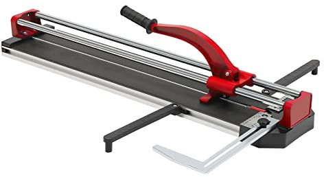 Tagtuell Cortador de azulejos manual, cortadora de azulejos para cortar azulejos, grosor de corte máx. 15 mm, ancho de corte 80 mm, base antideslizante