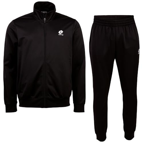 Lotto 1124055 Combinaison d'entraînement pour homme, coupe droite, caviar XL