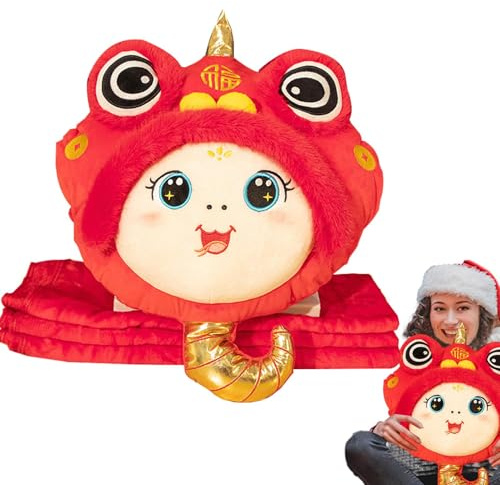 Almohada calientamanos de peluche Calientamanos de dibujos animados para