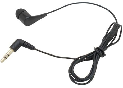 Fllyvly Auricular Mono de un Solo Lado In-Ear, Conector de 3,5 mm, Compatible con Android, iPhone, MP3, Laptops, para Deportes y Uso Diario,Auriculares para intérpretes de guías turísticos (2PCS)