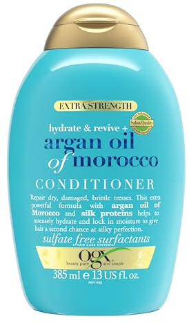 OGX Extra Strength Hydrate & Revive + Argan Oil of Morocco Conditioner, 385 ml