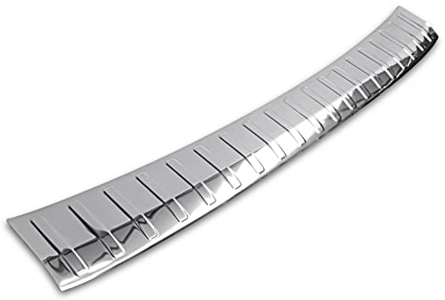 Protection de seuil de Chargement en Acier Inoxydable chromé - Compatible avec Peugeot 308 II SW - Année de Construction à partir de 2013 - Qualité supérieure RECAMBO