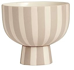 OYOY Living Design Toppu-Schale Grau aus Sandstein Ø15xH13cm