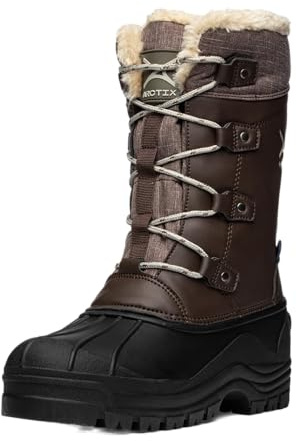 Arctix Women's Boreas Winter Boot, Brown, 6 Women