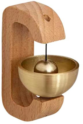 JIAHEY Magasin autocollante ou magnétique, Carillon Porte d'entrée Magasin, Cloche Porte commerçante pour Les Entreprises Lo l'entrée et Cloche Unique légère pour Porte ur